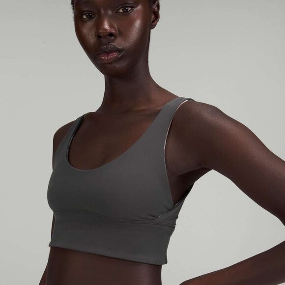 NWT Lululemon Align Bra A/B Cup, 6, Diamond Dye Seashell Smoky Topaz/Grey - Picture 5 of 9